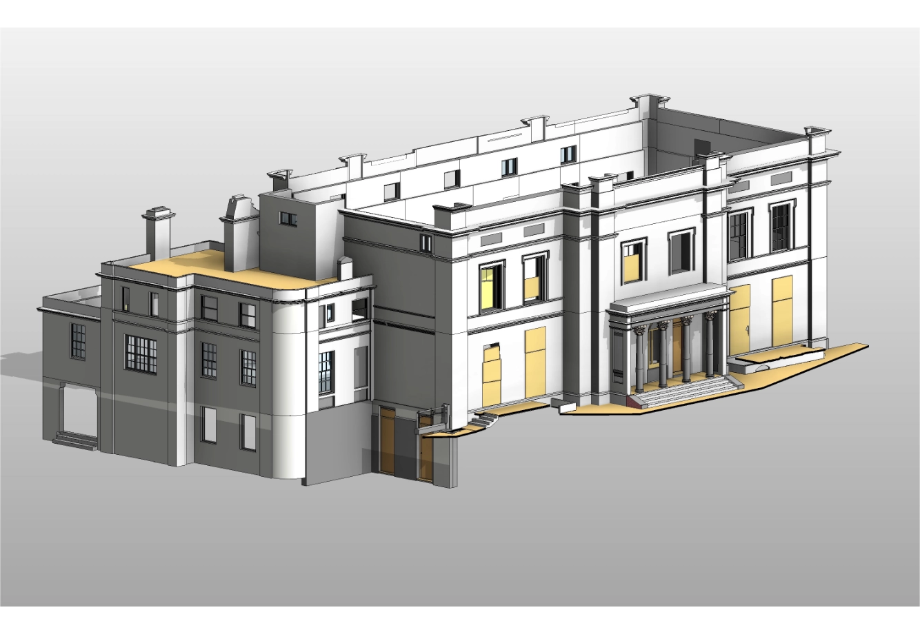 Measured building survey project in Liverpool